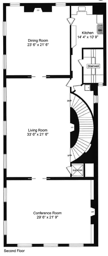 1516 N. Lake Shore Dr. Chicago, IL 60610 Second Floor Plan